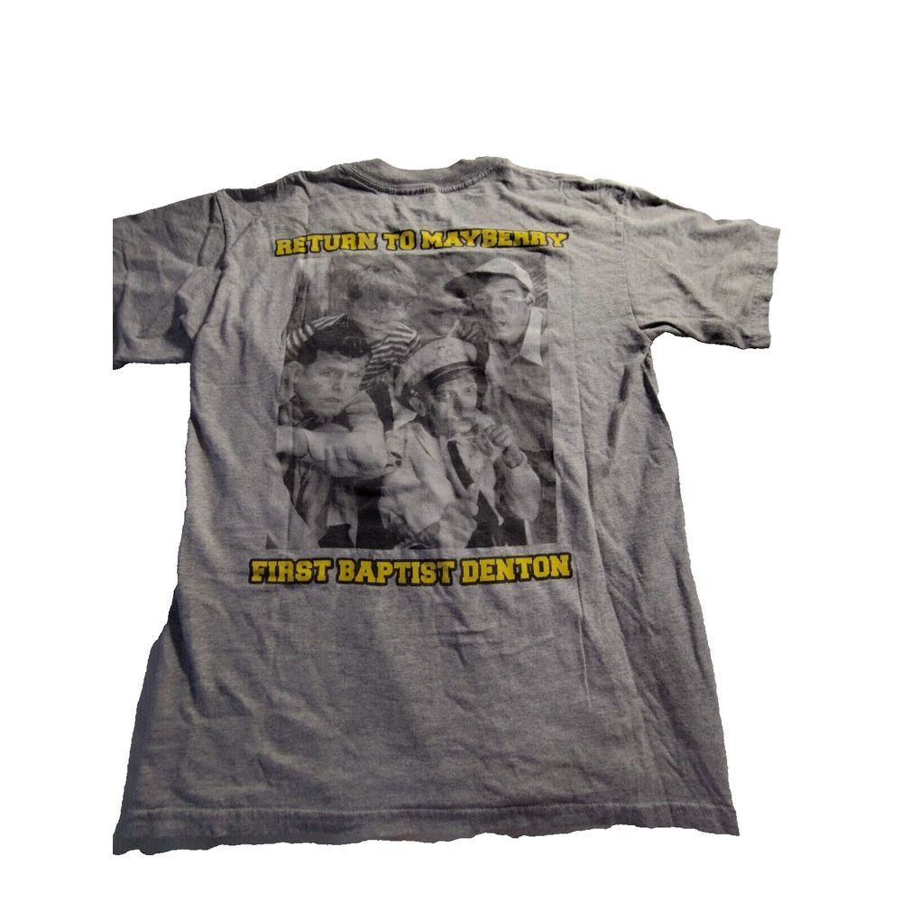 Andy Griffith Show Medium T Shirt‎ Mens Classic Tv Mayberry